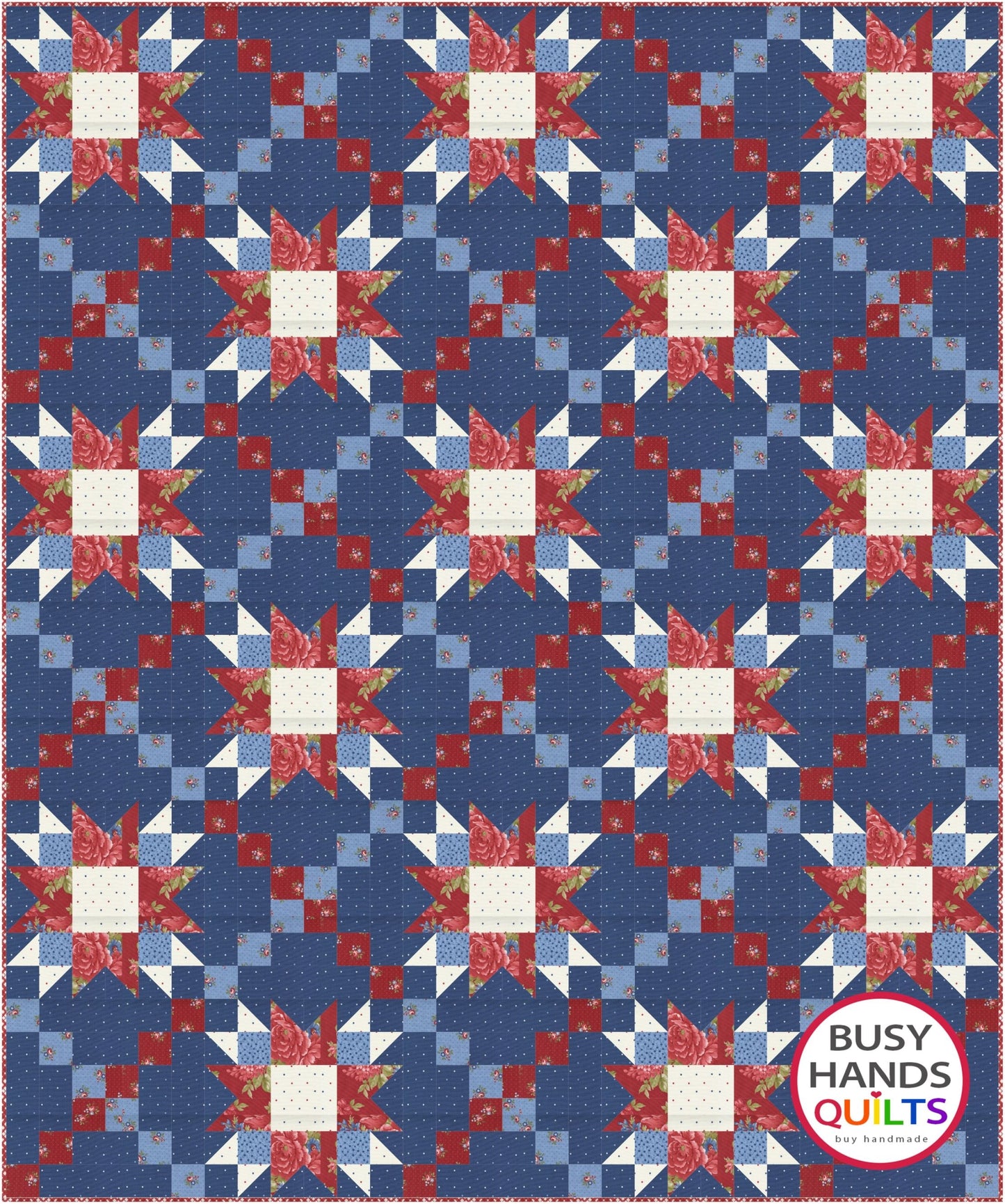 Shooting Stars Quilt Pattern PDF DOWNLOAD Busy Hands Quilts $12.99