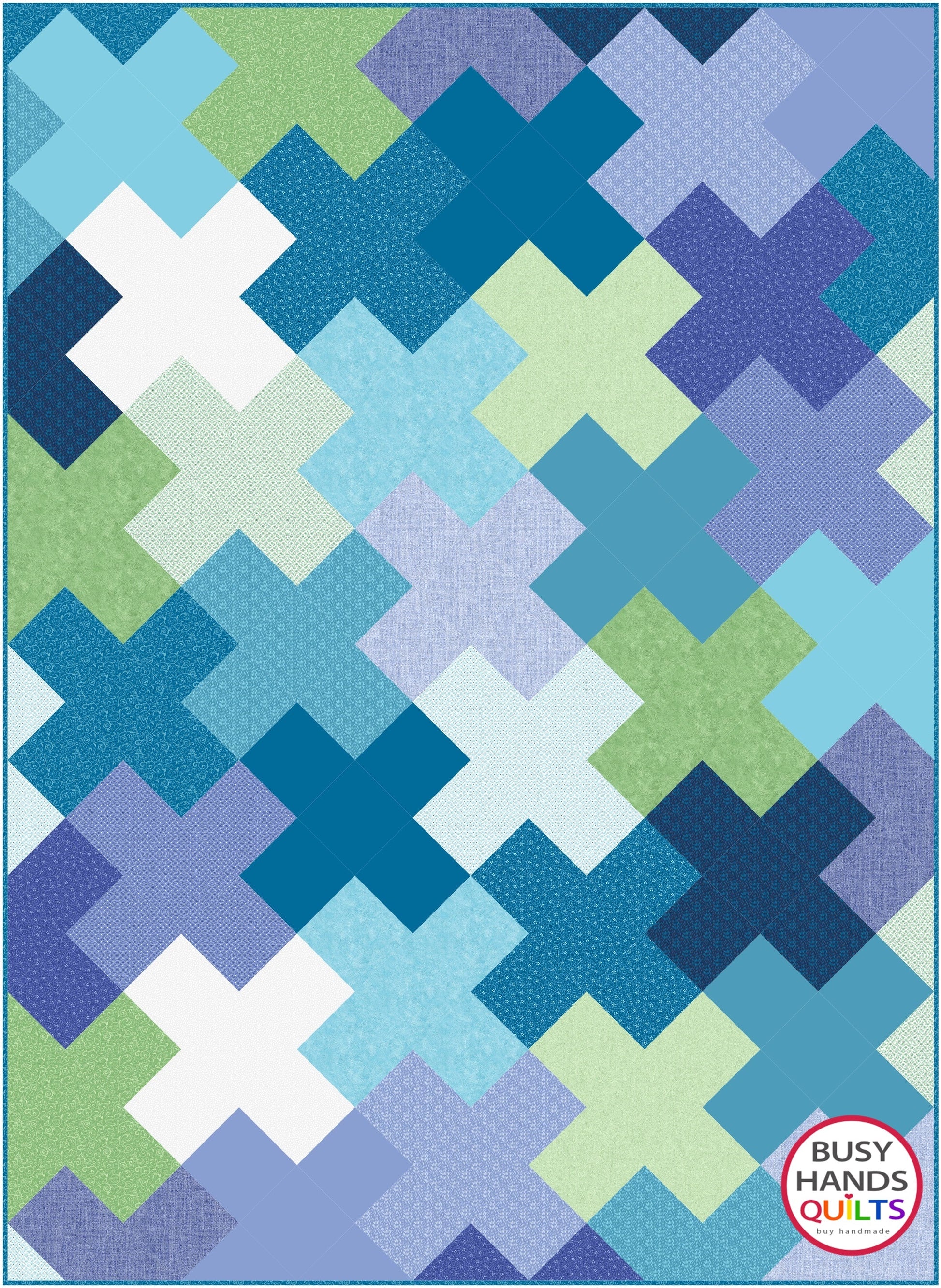 Love Multiplied Quilt Pattern PDF DOWNLOAD Busy Hands Quilts $12.99