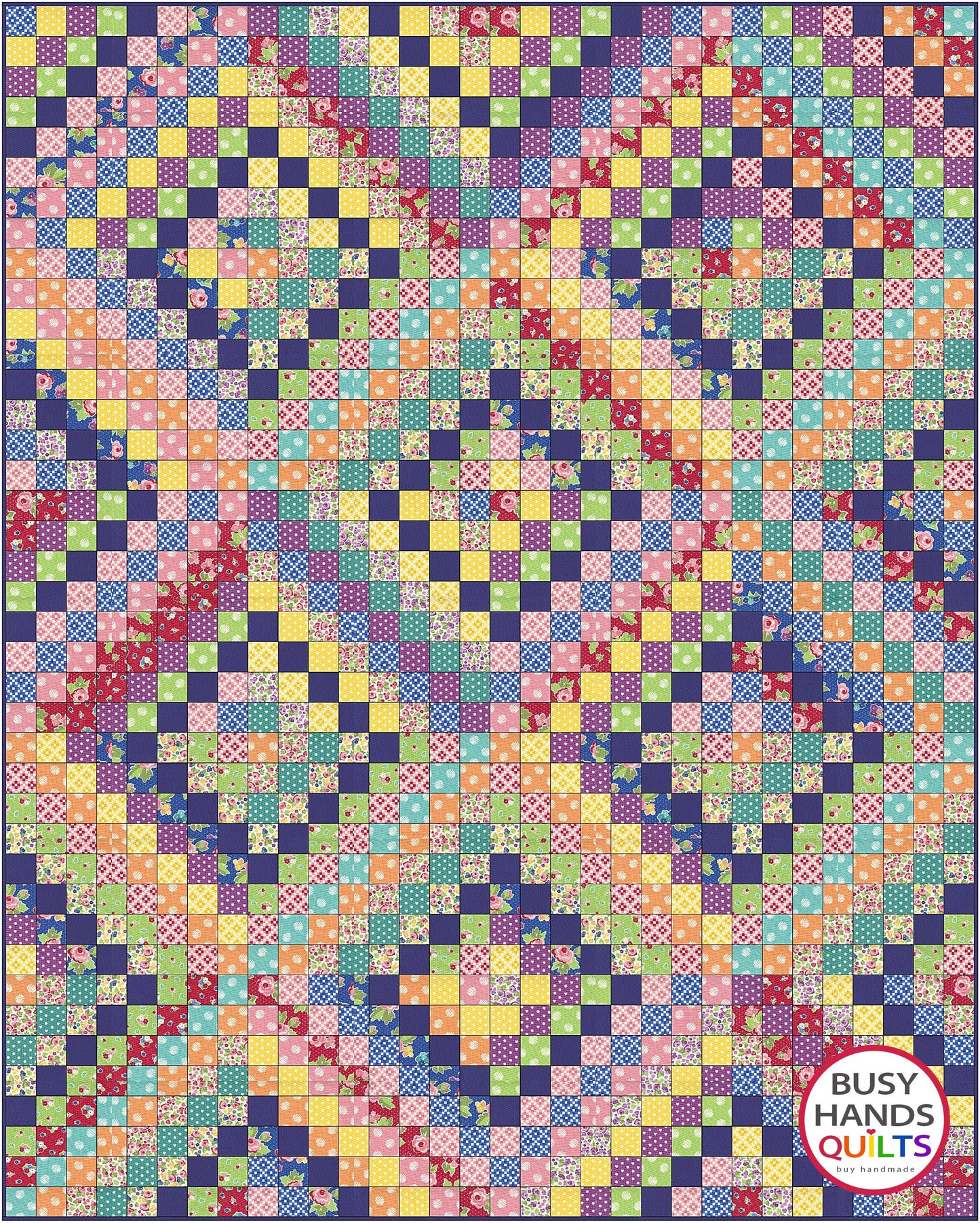 Scrappy Goodness Quilt Pattern PDF DOWNLOAD Busy Hands Quilts $12.99