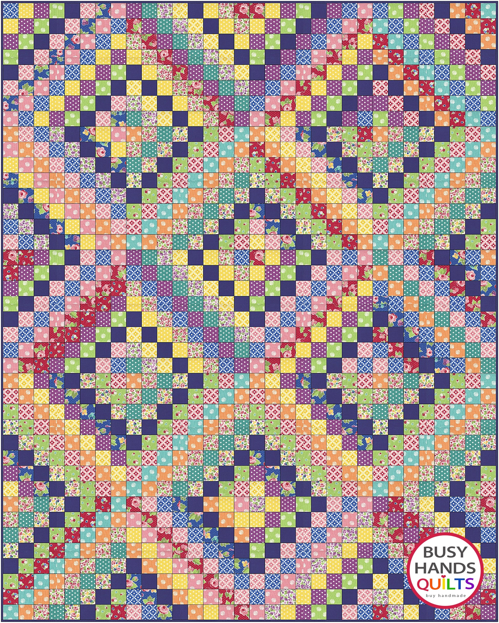 Scrappy Goodness Quilt Pattern PRINTED Busy Hands Quilts {$price}