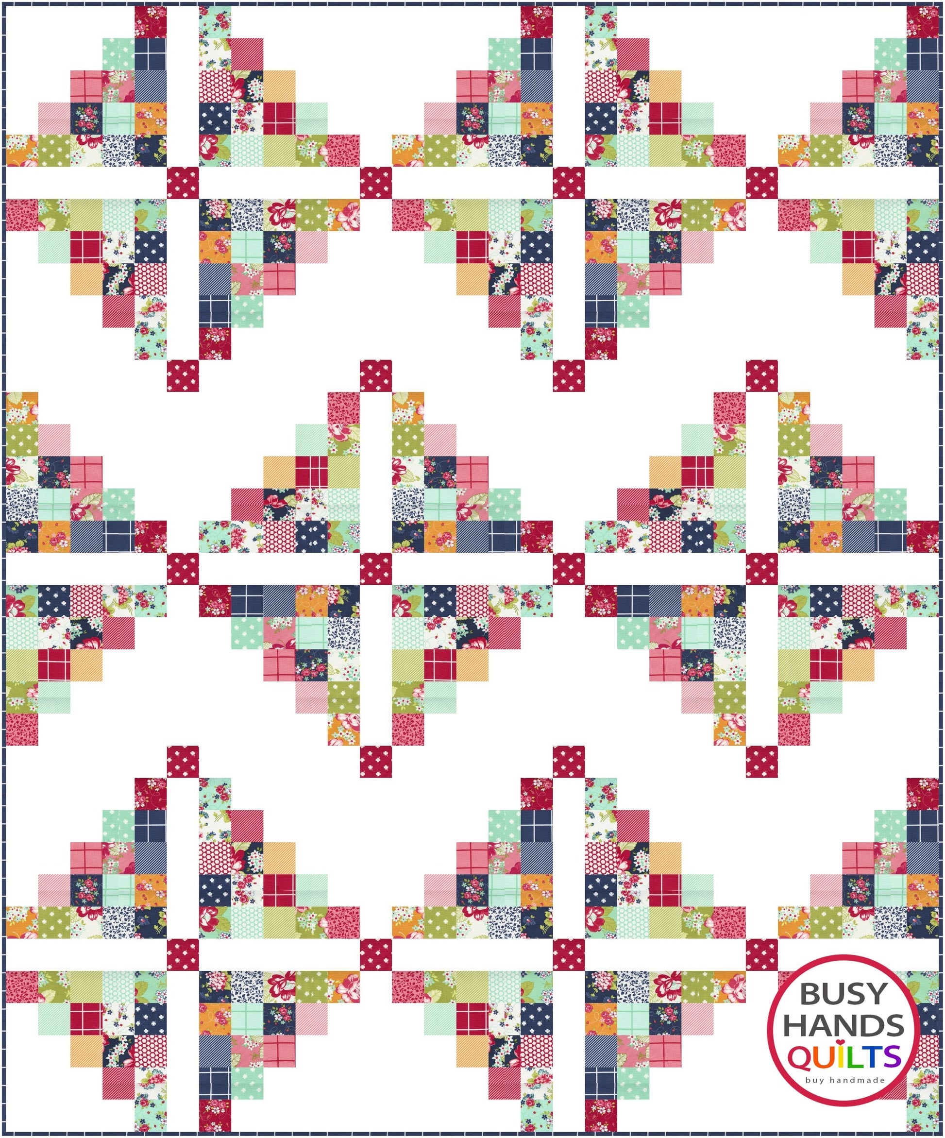 My Farmhouse Quilt Pattern PDF DOWNLOAD Busy Hands Quilts $12.99