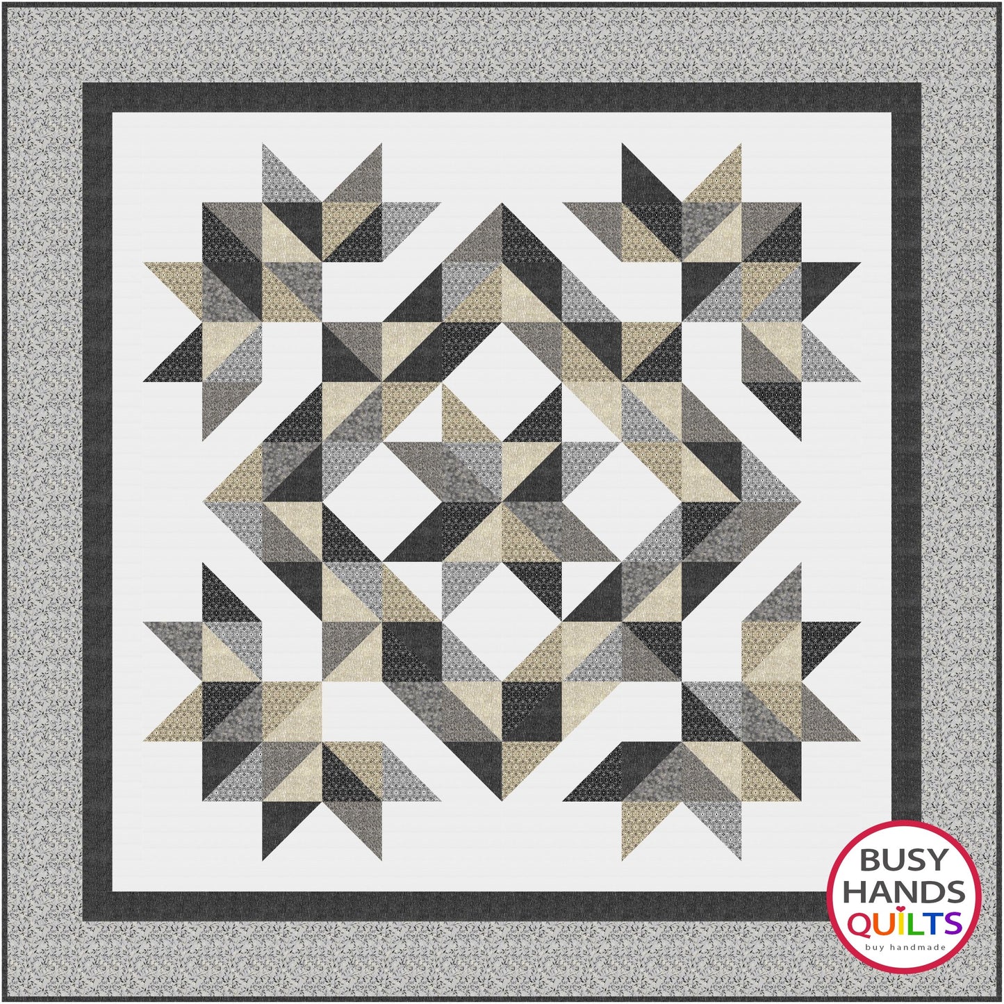 Whimsical Quilt Pattern PDF DOWNLOAD Busy Hands Quilts $12.99