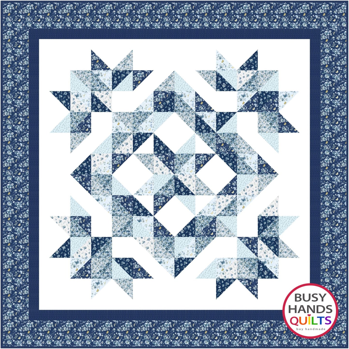 Whimsical Quilt Pattern PDF DOWNLOAD Busy Hands Quilts $12.99