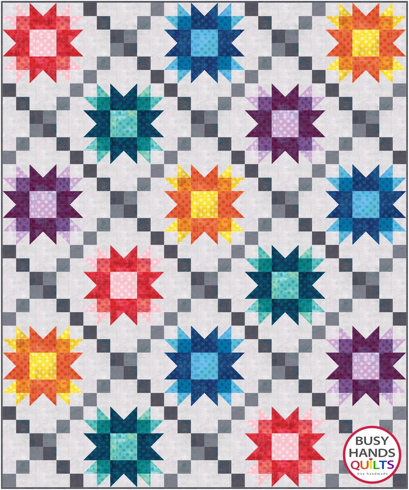 Winter Solstice Quilt Pattern by Busy Hands Quilts
