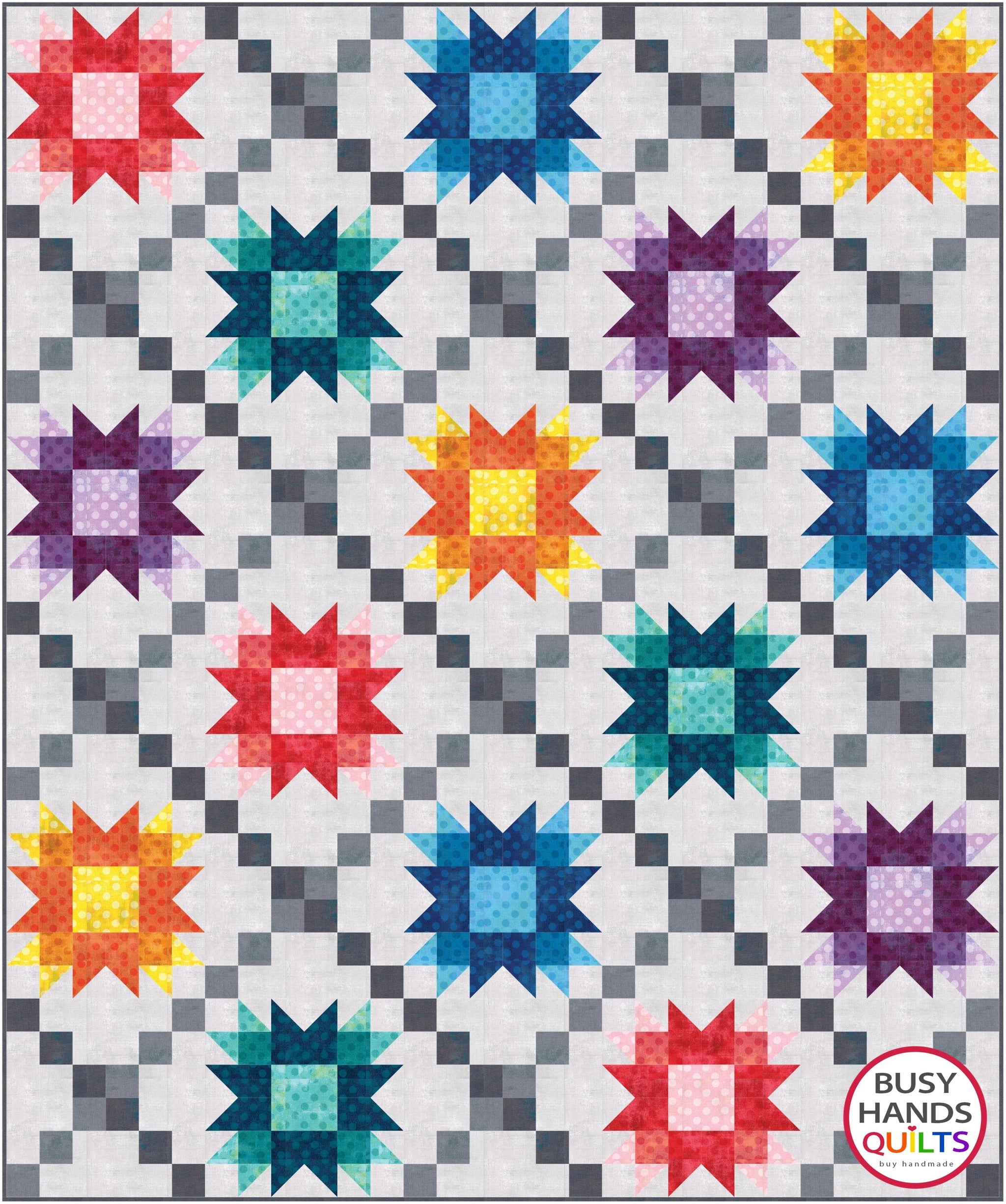 Winter Solstice Quilt Pattern by Busy Hands Quilts