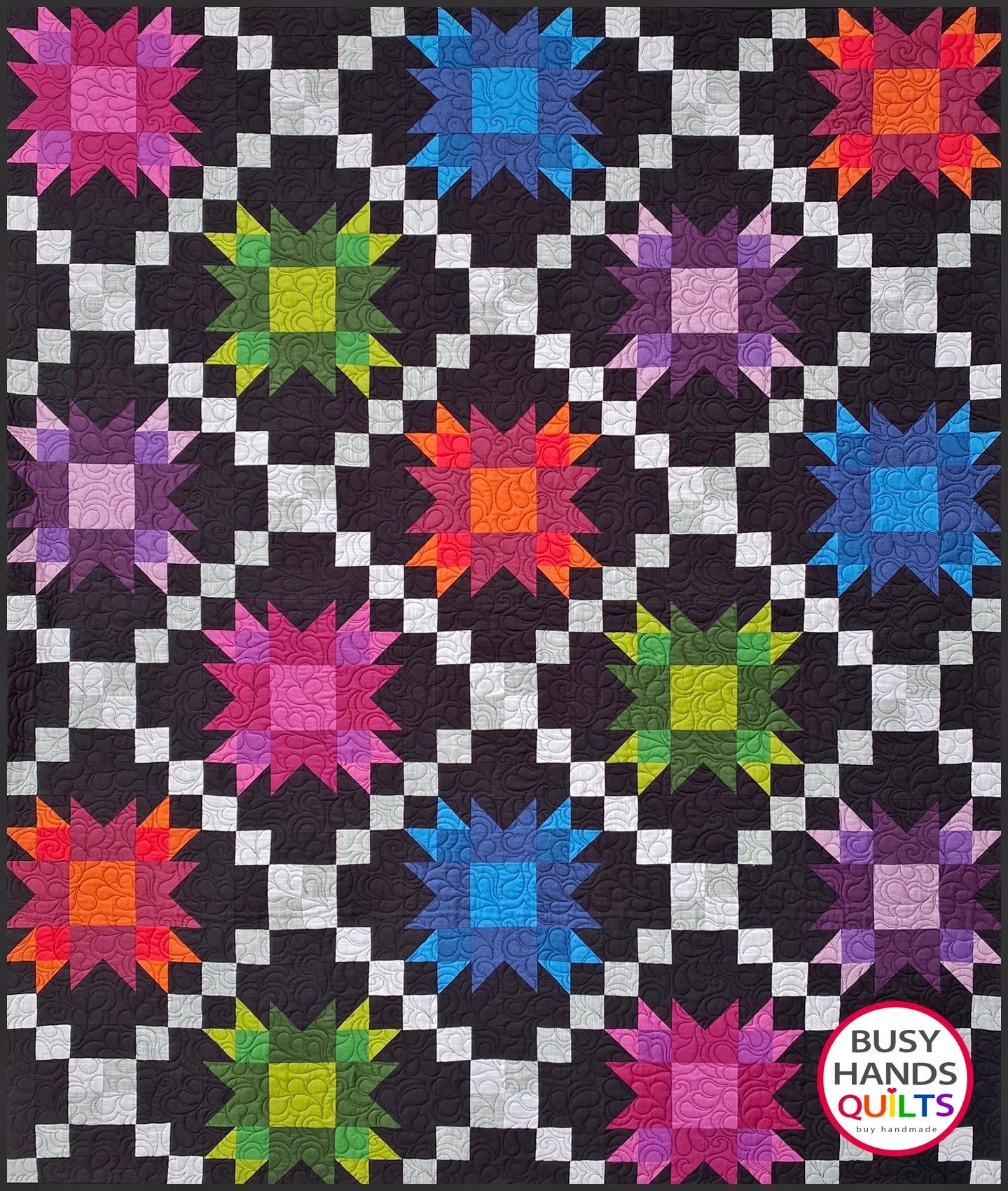 Winter Solstice Quilt Pattern PDF DOWNLOAD Busy Hands Quilts $12.99