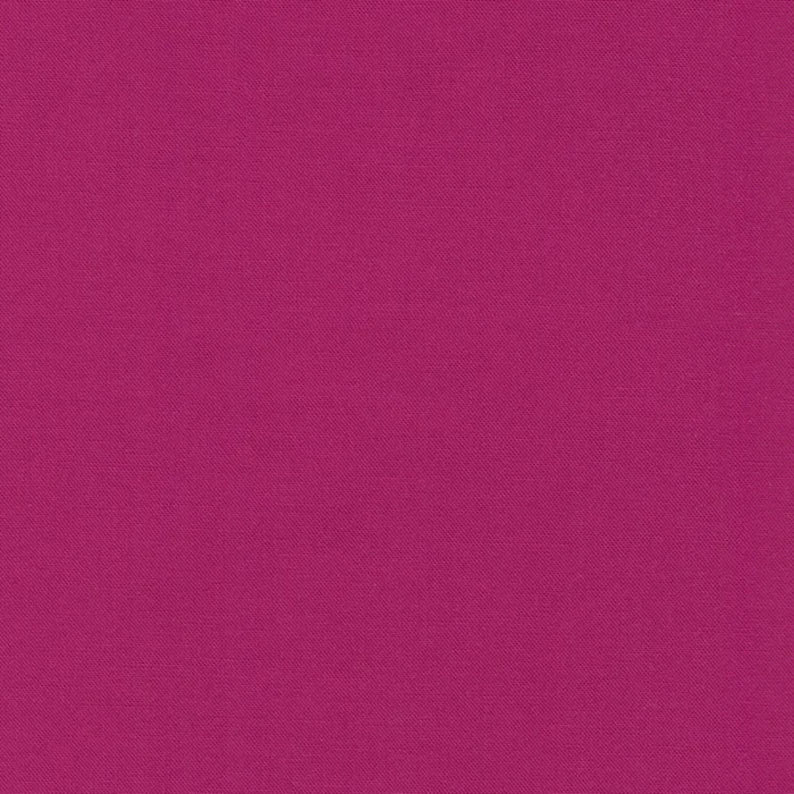 By the Yard - Kona Cotton Solid in Cerise #540