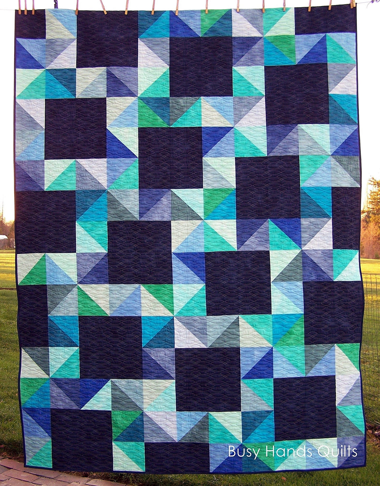 Falling Stars Quilt Pattern PDF DOWNLOAD Busy Hands Quilts $12.99