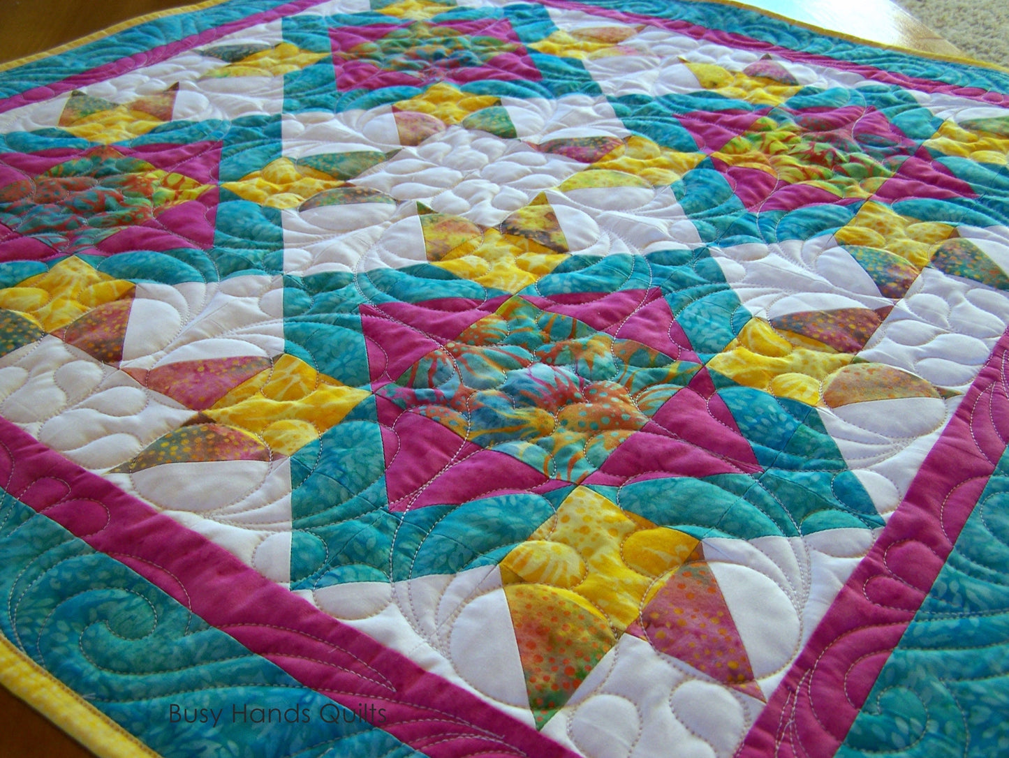 Diamond Dance Quilt Pattern PDF DOWNLOAD Busy Hands Quilts $12.99