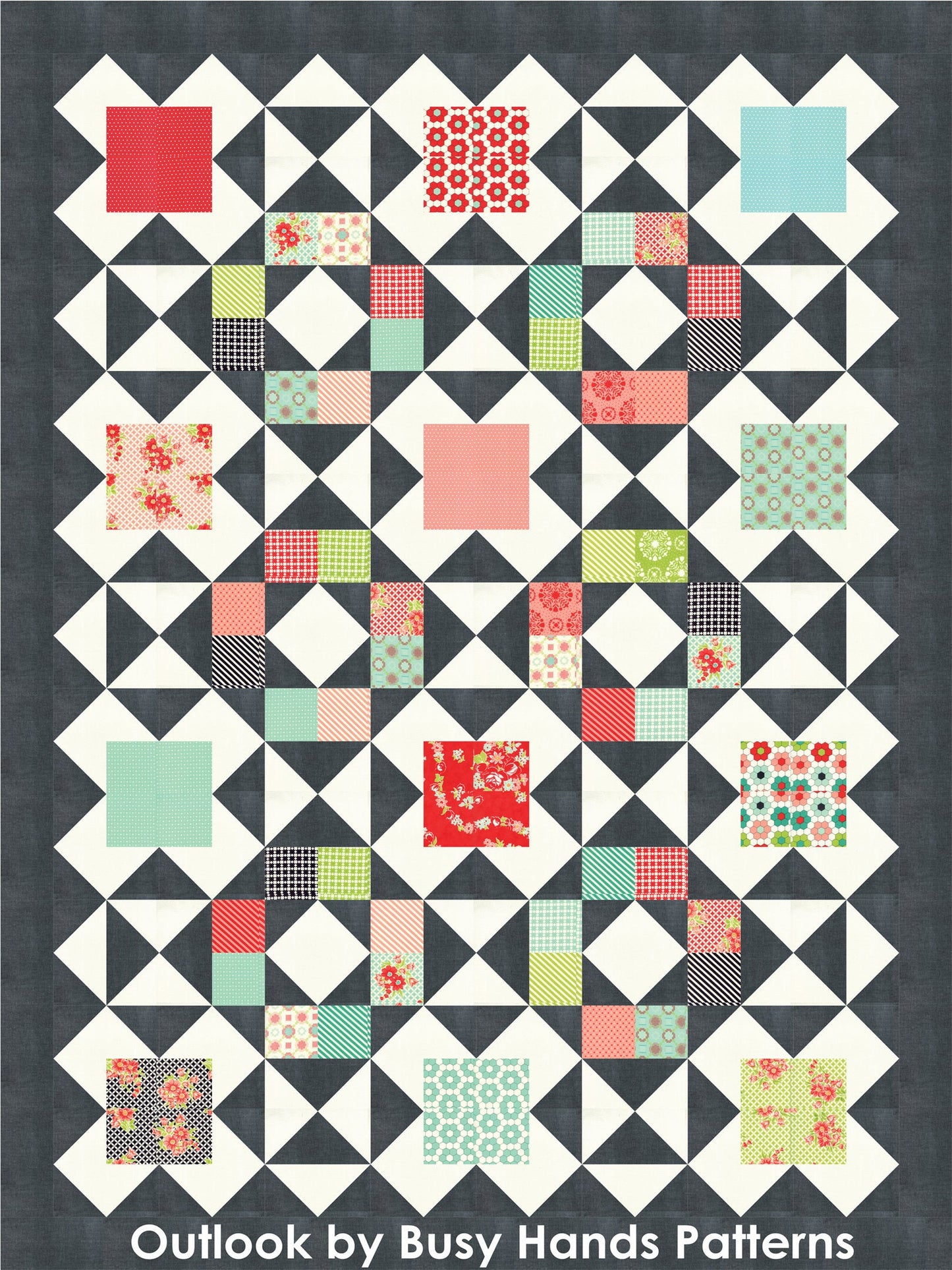 Outlook Quilt Pattern PDF DOWNLOAD Busy Hands Quilts $12.99