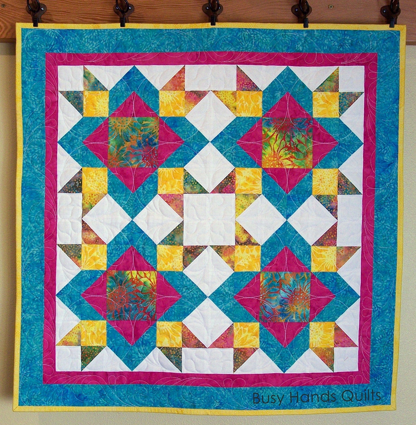 Diamond Dance Quilt Pattern PDF DOWNLOAD Busy Hands Quilts $12.99