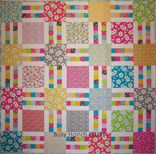 Picket Fence Quilt Pattern by Busy Hands Quilts