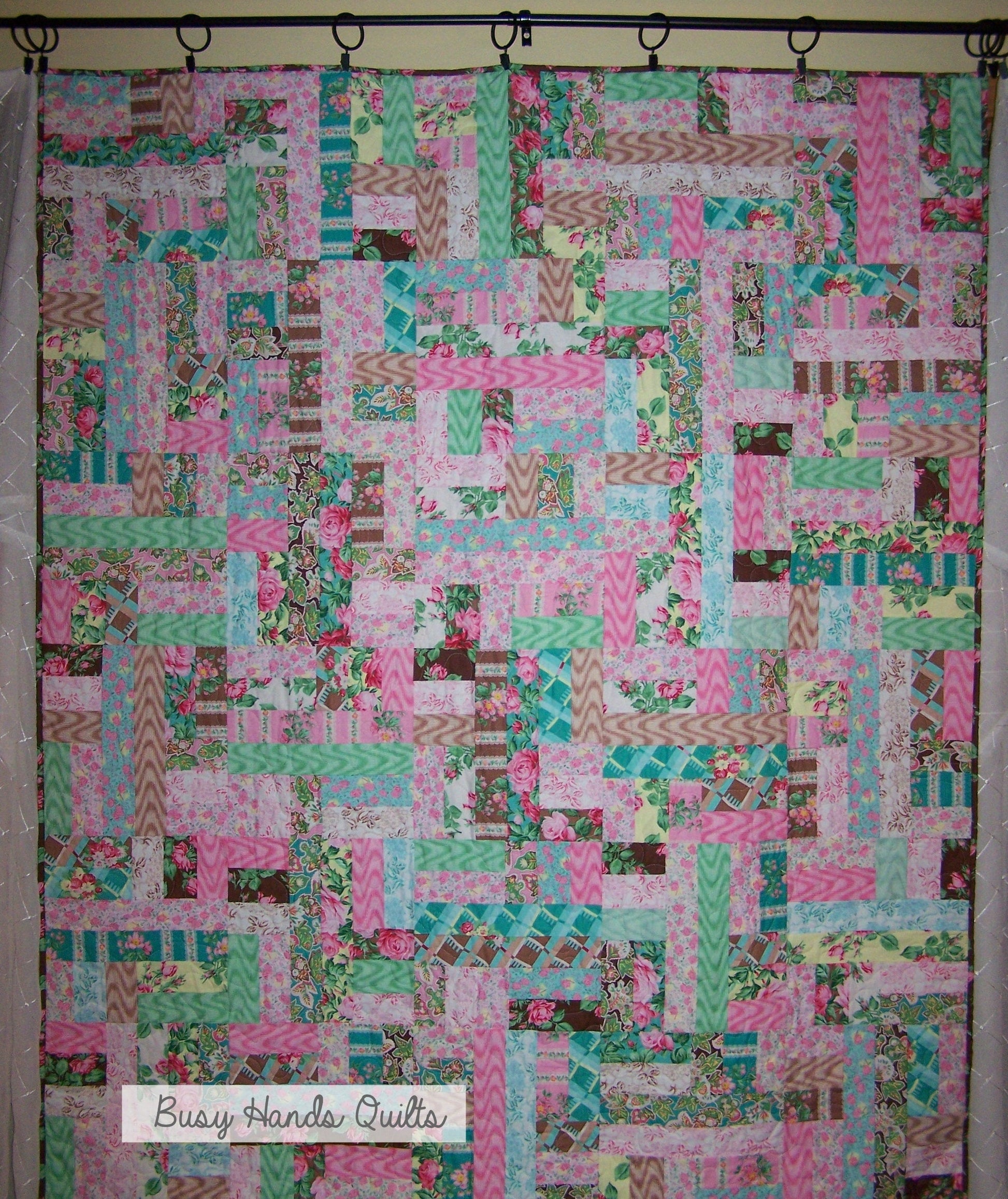 Scrappy Patches Quilt Pattern PDF DOWNLOAD Busy Hands Quilts $12.99