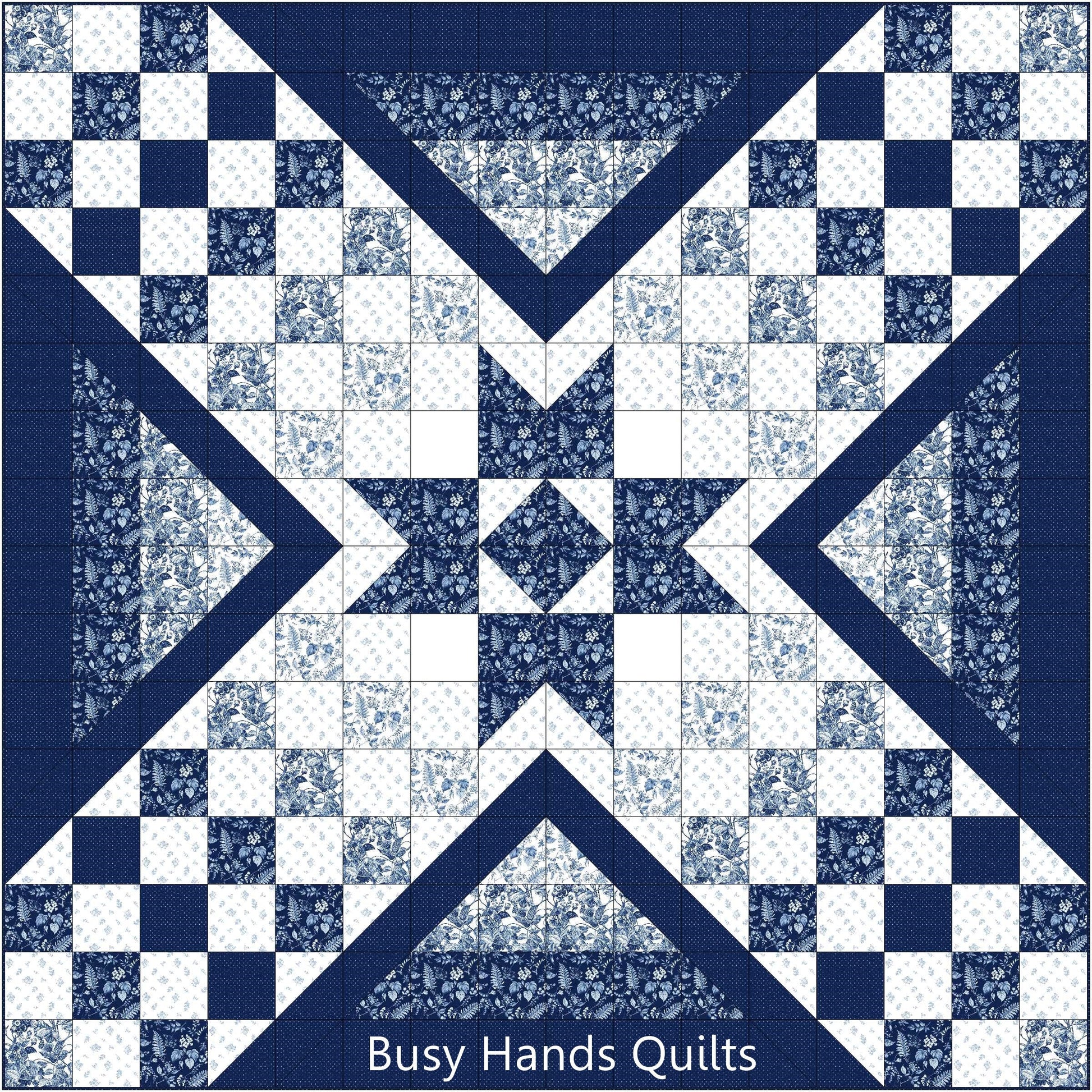 Liberty Lake Quilt Pattern PRINTED Busy Hands Quilts {$price}