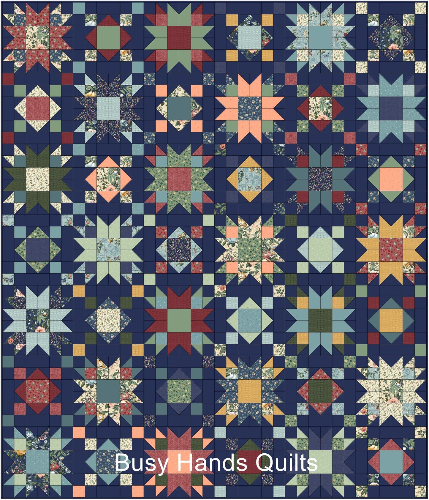 Summer on the Porch Quilt Pattern PRINTED Busy Hands Quilts {$price}