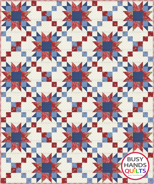 Shooting Stars Quilt Pattern PDF DOWNLOAD Busy Hands Quilts $12.99