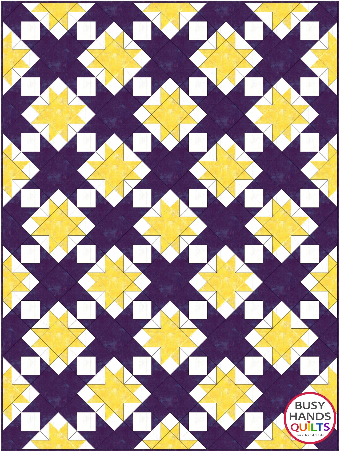 School Colors Quilt Pattern PDF DOWNLOAD Busy Hands Quilts $12.99