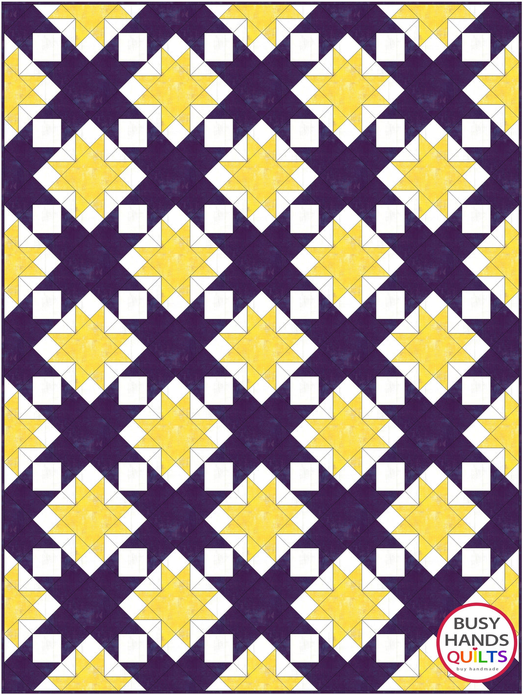 School Colors Pattern – Busy Hands Quilts